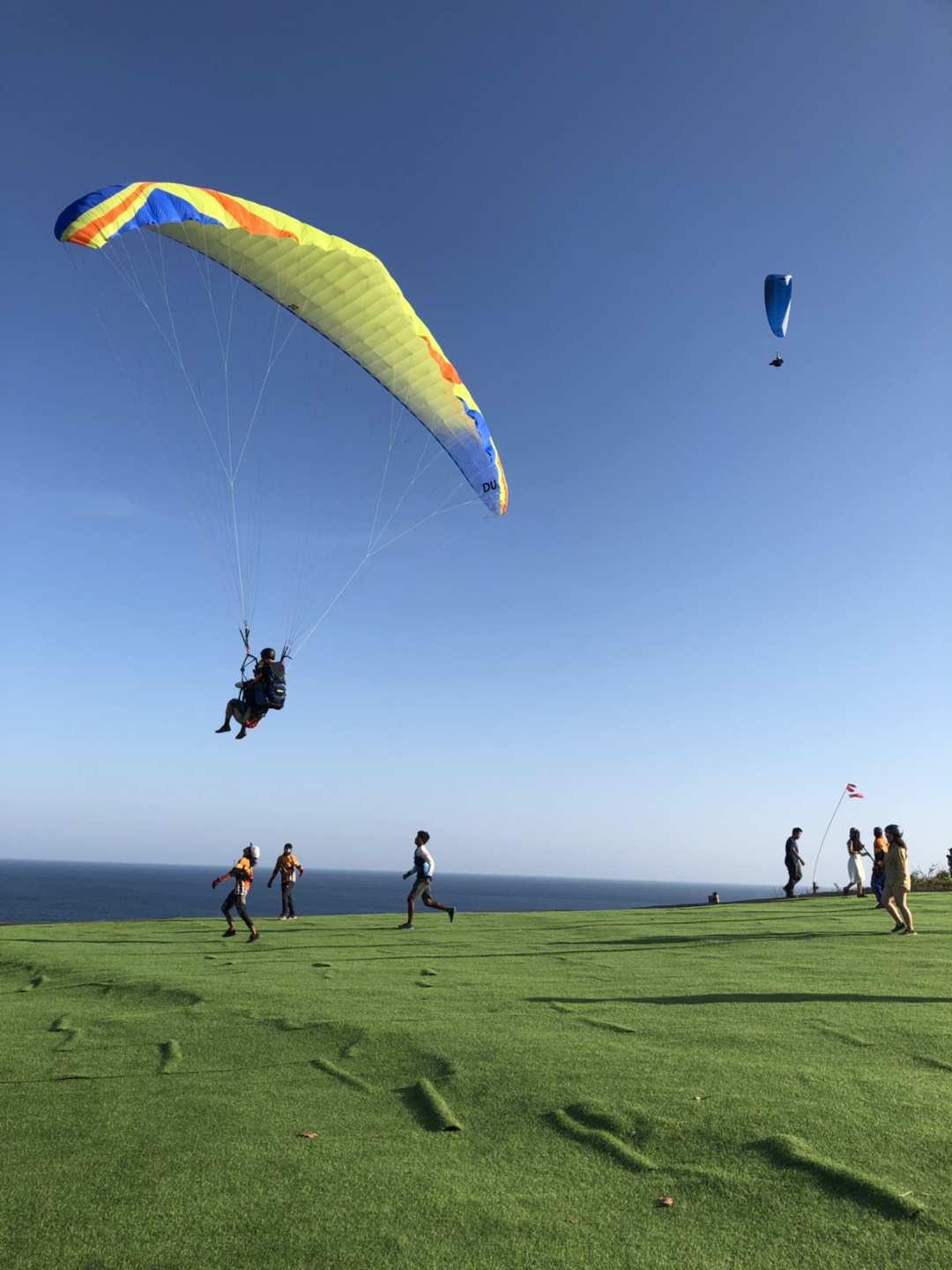 Paragliding Adventure at Bali Timbis Beach