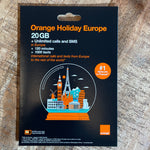 Load image into Gallery viewer, France &amp; Europe Travel SIM Card 20GB Data 14 Days - Orange
