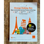 Load image into Gallery viewer, France &amp; Europe Travel SIM Card 20GB Data 14 Days - Orange
