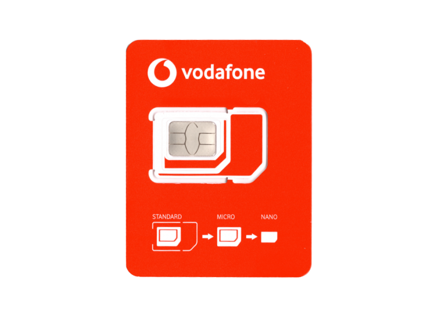 Turkey & Europe Prepaid Travel SIM 22GB Data for 28 Days - Vodafone
