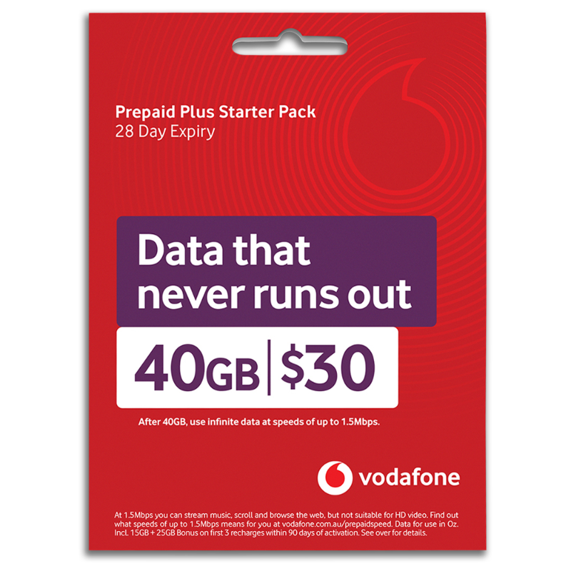 Vodafone Prepaid SIM