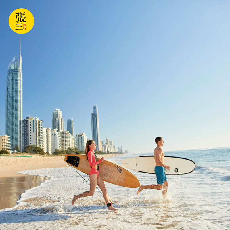 澳大利亚：黄金海岸冲浪教学英文课程