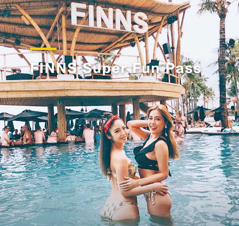 Finns Bali Day Pass