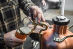 Load image into Gallery viewer, GrowlerWerks uKeg Pressurized Growler - Copper-Plated - 128 fl. oz.
