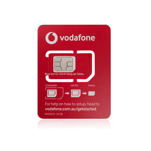 Australia Travel SIM Card 40GB 28 Days- Vodafone